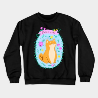 Shiba Love Crewneck Sweatshirt